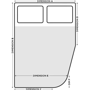 Curved Corner Cutoff Custom Mattress